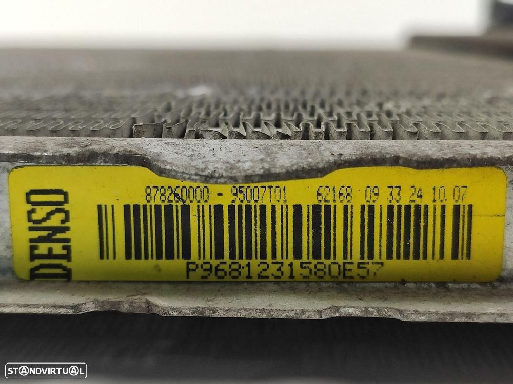 RADIADOR AGUA PEUGEOT 207 2007 -884160000 - 1