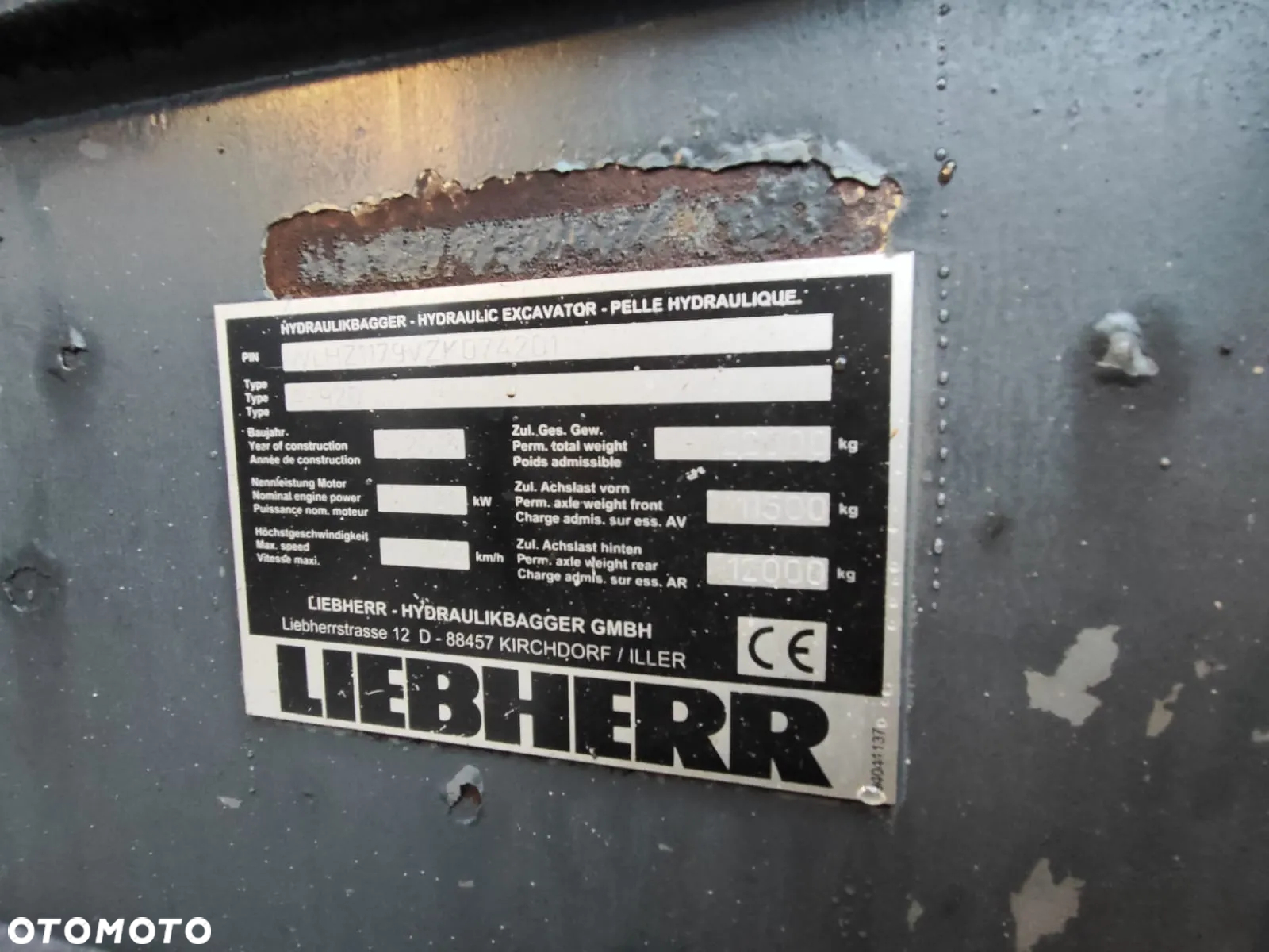 Liebherr A920 - 21