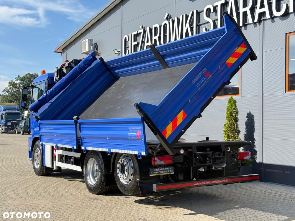 MAN TGM TGS TGX 26.360 // E5 // 6x2 6x4 // WYWROTKA 3-S // HMF 1420 K2 // kipper, krane, crane, żuraw, dźwig, wywrot - 18