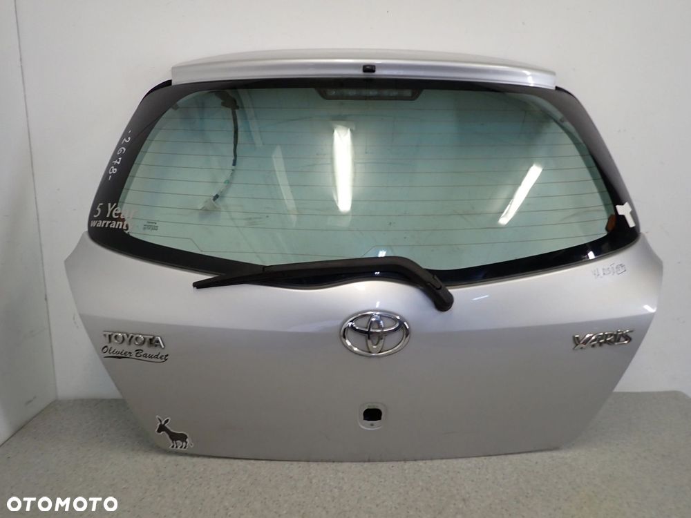 TOYOTA YARIS II 06- KLAPA TYLNA BAGAŻNIKA 1E7 - 1