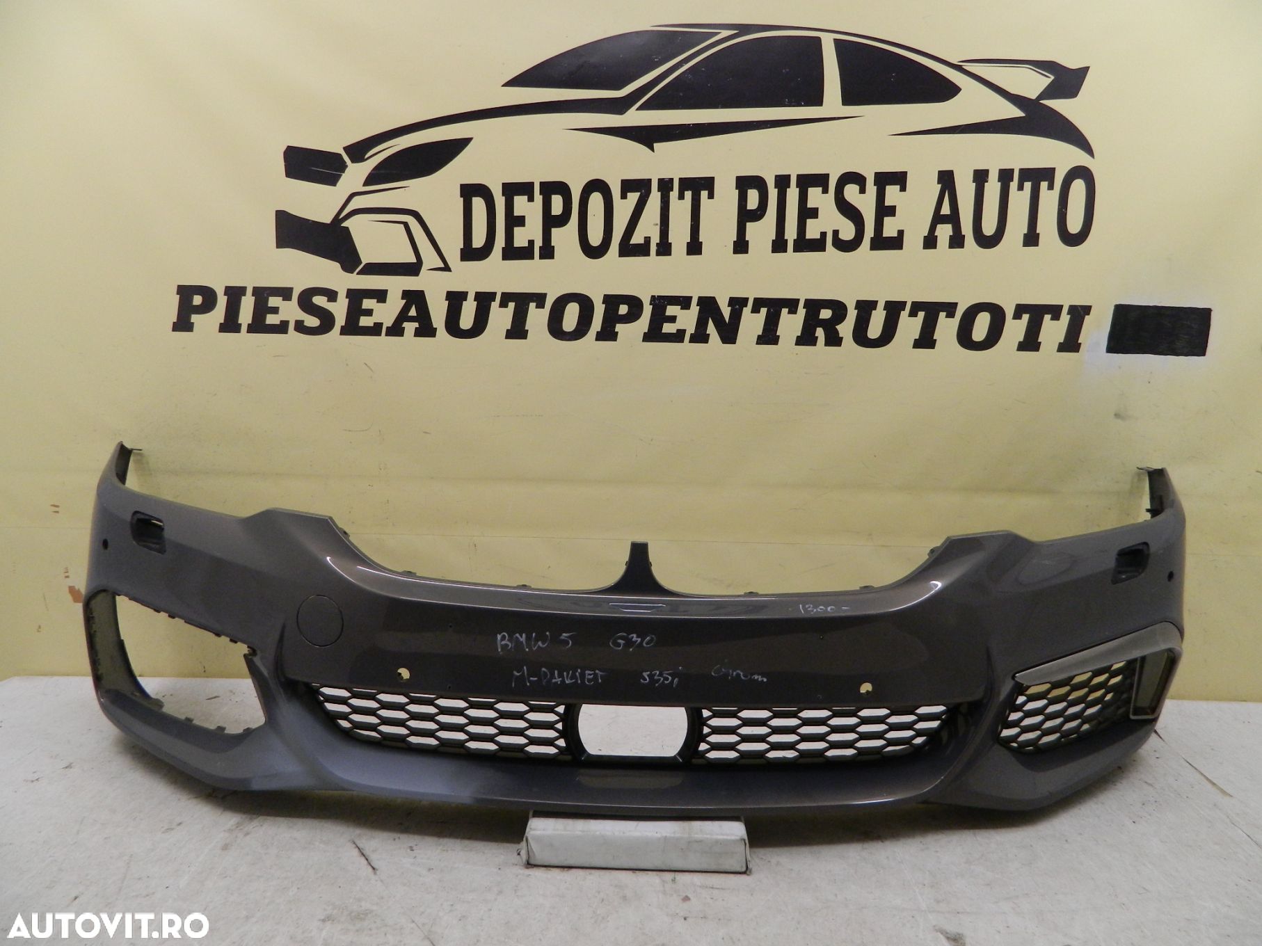 Bara fata BMW Seria 5 G30 / G31 M-Sport, 2017, 2018, 2019, 2020, cod origine 51118064928. - 1