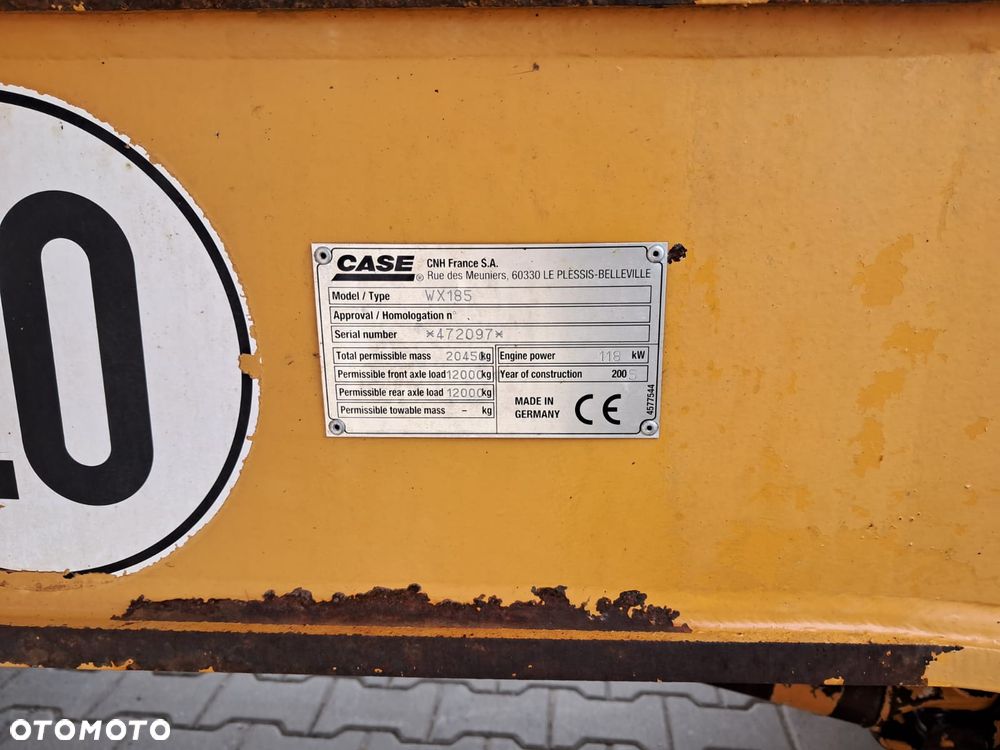 Case WX185 - 6