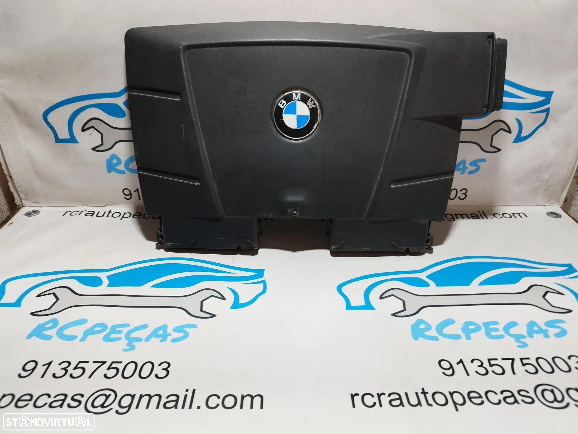 TAMPA BLINDAGEM SUPERIOR ADMISSÃO AR MOTOR ORIGINAL 4607127889 BMW SERIE 3 COUPÉ E92 2.0i - 7