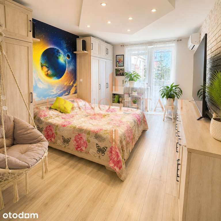 Przestronne, słoneczne mieszkanie 70 m² z balkonem