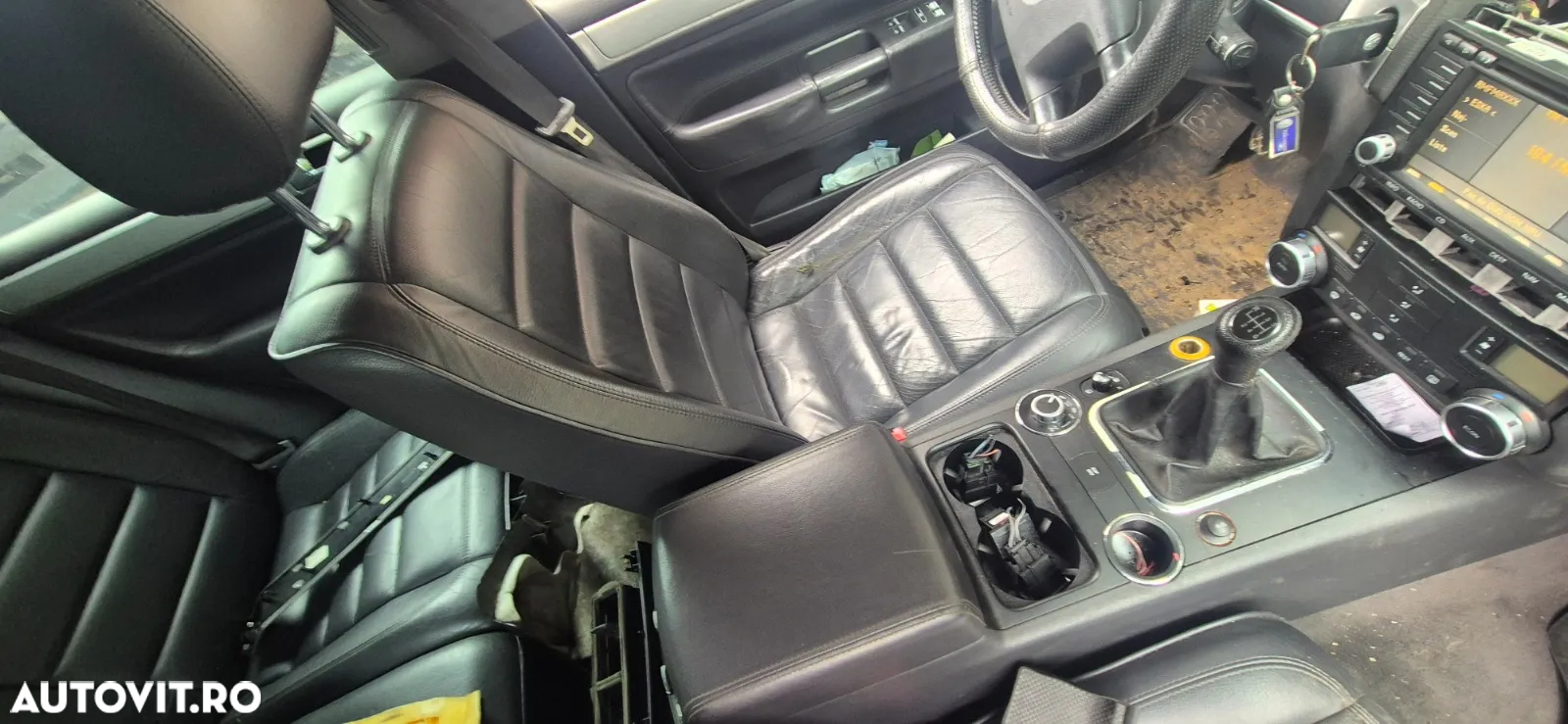 Interior piele / scaune si bancheta Vw Touareg 7L NFL 2006 - 2