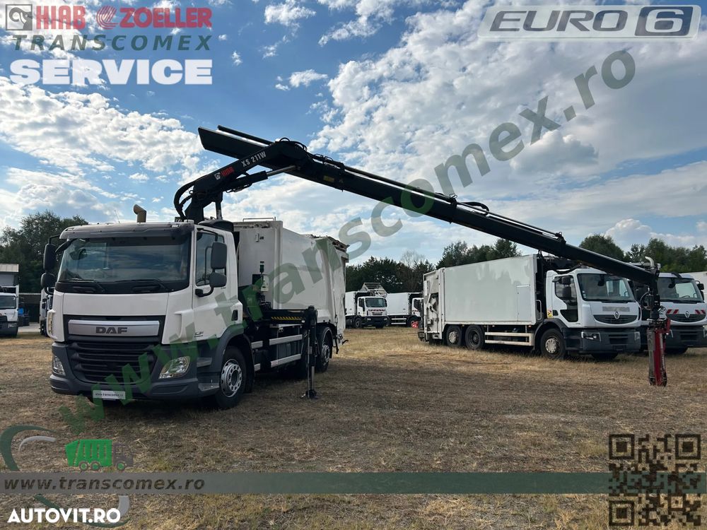 DAF CF 290 Euro 6 / HIAB 211W-3 Hipro - 1