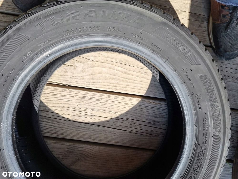 OPONY BRIDGESTON TURANZA T001 195/60R16 89H 2020r.7mm super stan - 11