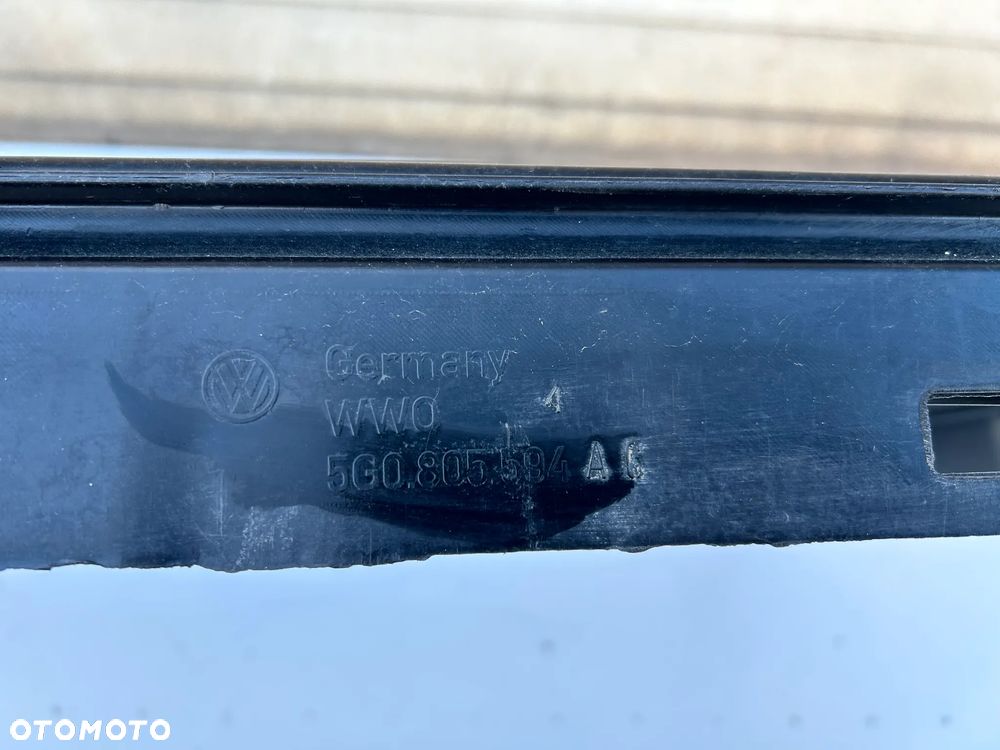 VOLKSWAGEN VW GOLF 7 VII WZMOCNIENIE CZOŁOWE PAS PRZÓD PRZEDNI 5G0805594 - 4