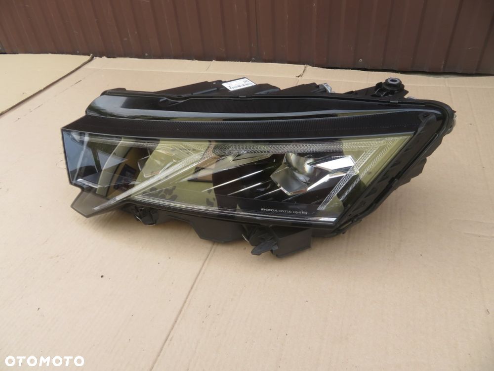 REFLEKTOR LEWY SKODA OCTAVIA IV LIFT 5E4 FULL LED 24-26R 5E3941035 DEMONTAŻ KRAKÓW - 8