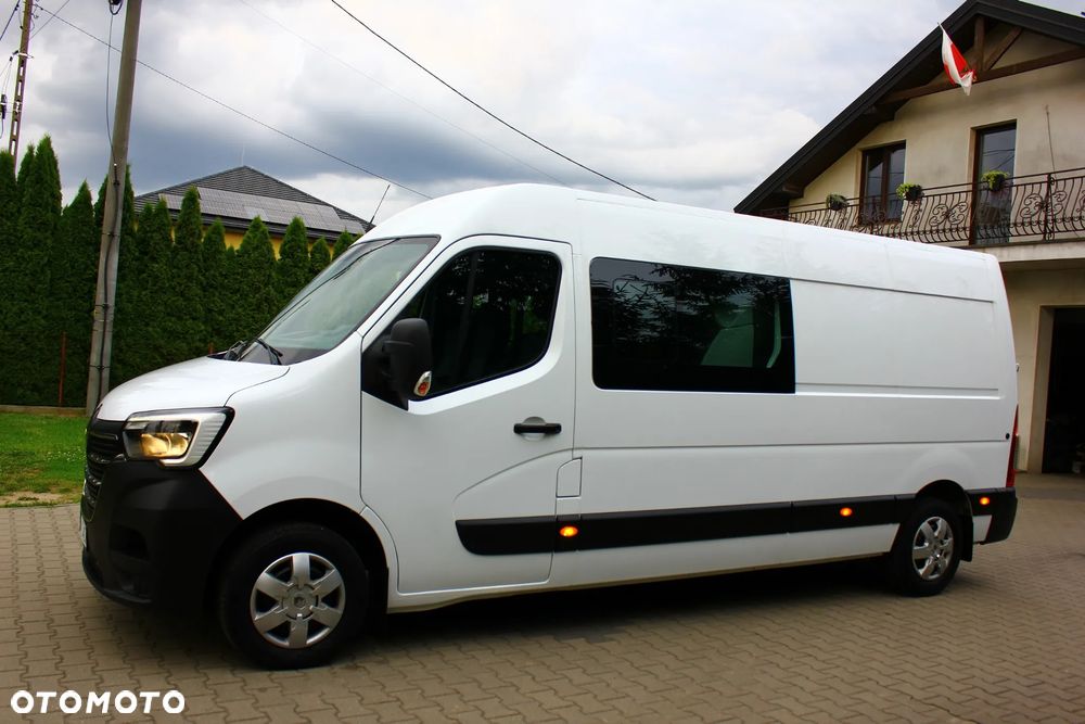 Renault Master 2.3 DCI 150KM BRYGADÓWKA 7 OSOBOWA +PAKA NAVIGACJA +KAMERA COFANIA  FV23% - 2