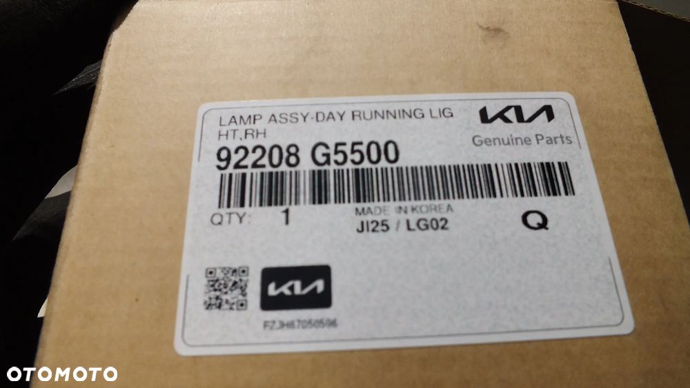 Halogen prawy lewy lampa Kia Niro I Lift 92208G5500 - 9