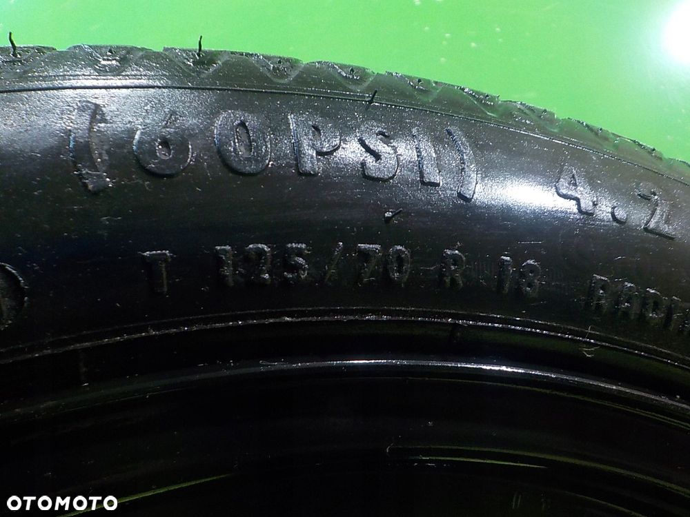 AUDI TT 8N kolo dojazdowe 125/70/18 5x100 - 4