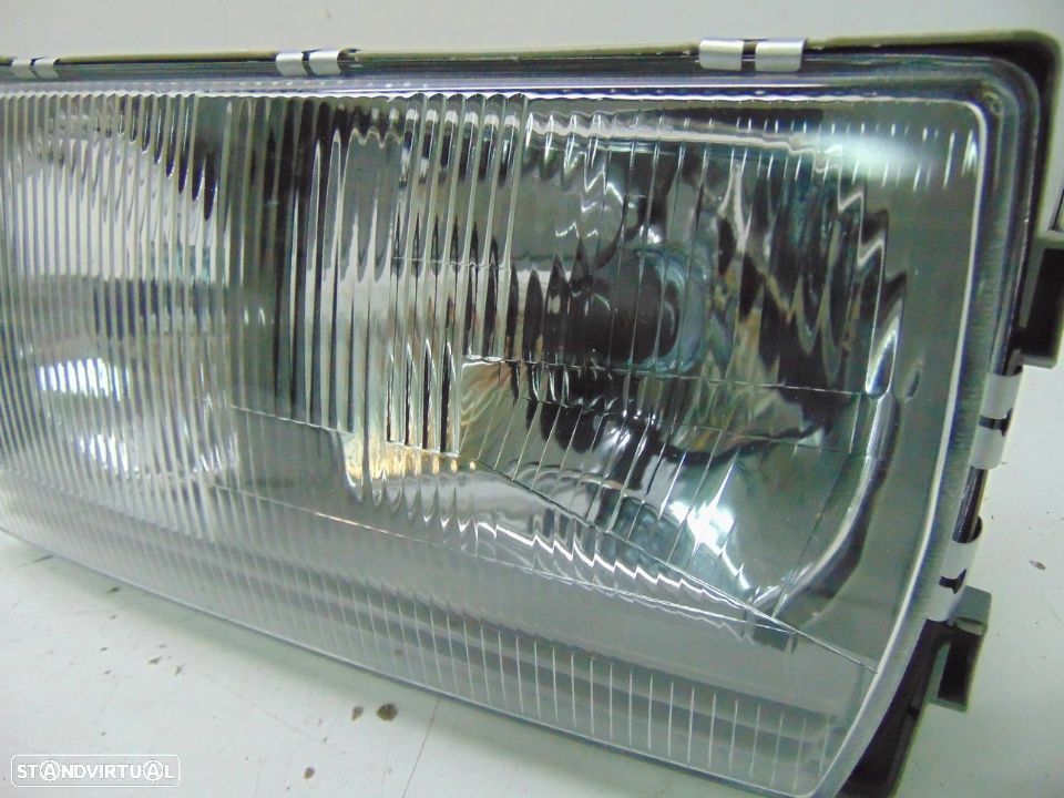 Mercedes w123 farois novos redondo quadrado - 5