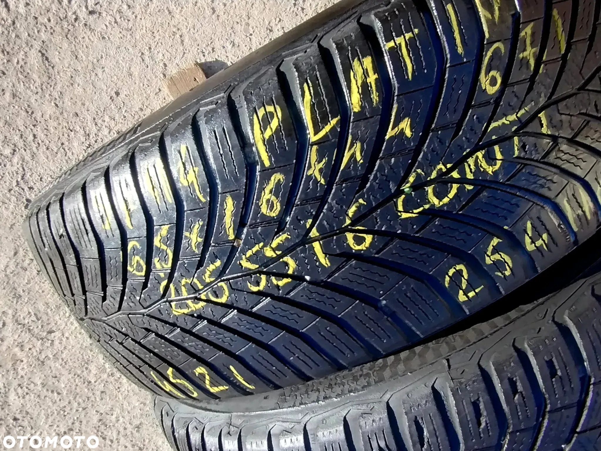 205/55R16 91H Opony Zimowe Zima CONTINENTAL WinterContact TS870 4,5mm Legnica ALU-RAD 21r. 205/55 - 4