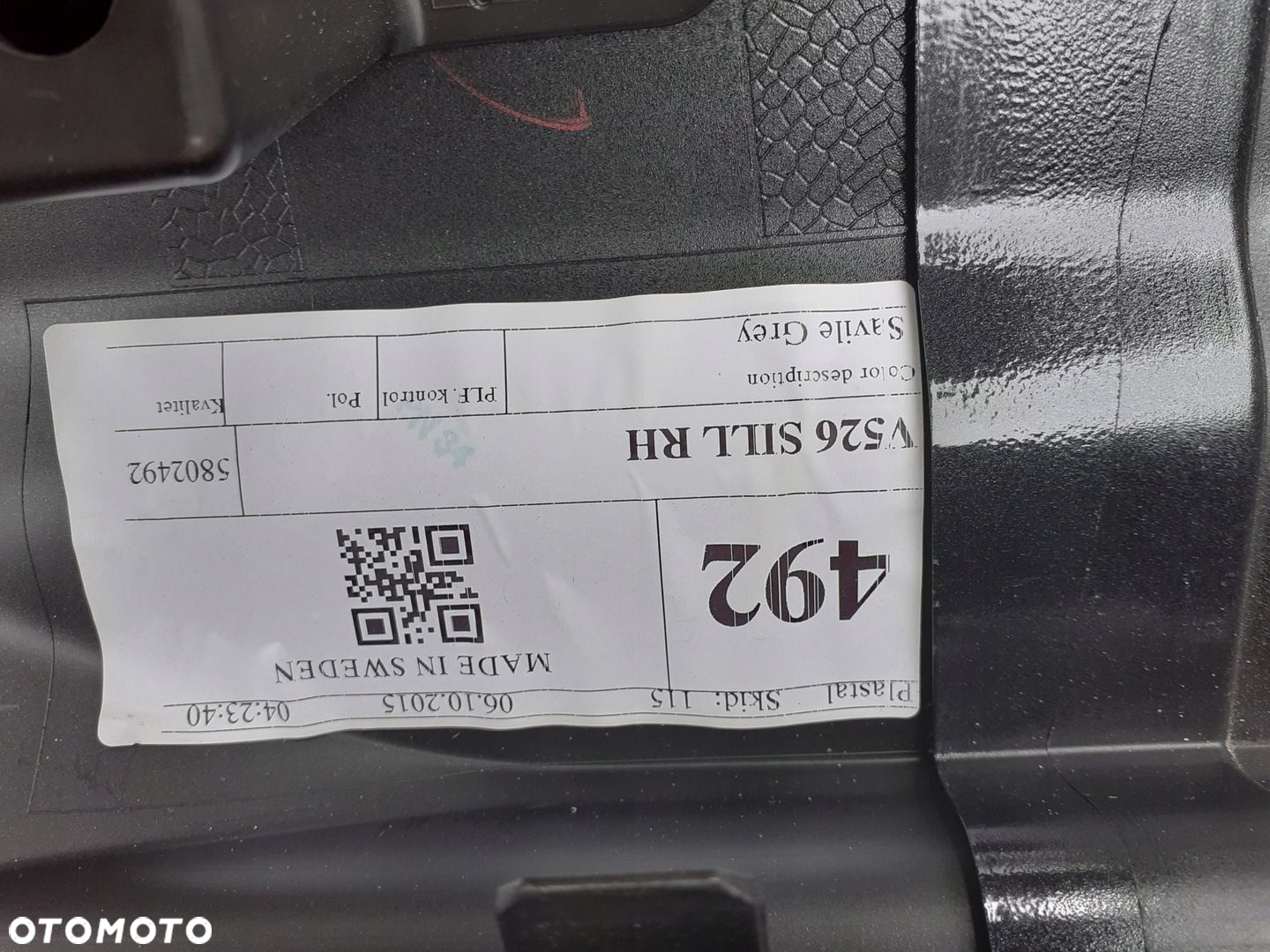 Listwa progowa prawa do Volvo XC90 II 15-20r. - 7