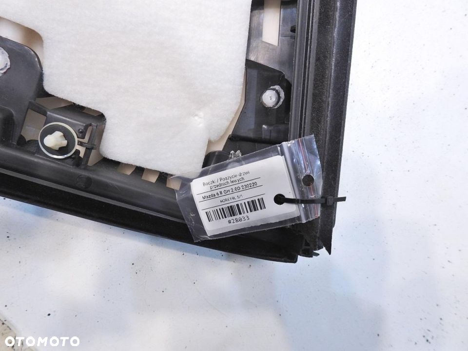 TAPICERKA DRZWI LEWY PRZÓD MAZDA 6 GH - 6