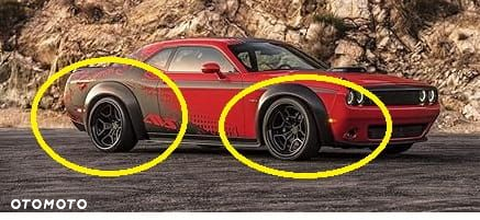 NOWA LISTWA NADKŁADKA POSZERZENIE BŁOTNIKA CZARNA DODGE CHALLENGER 08-22 PRZÓD LEWA AVS 850250 - 6