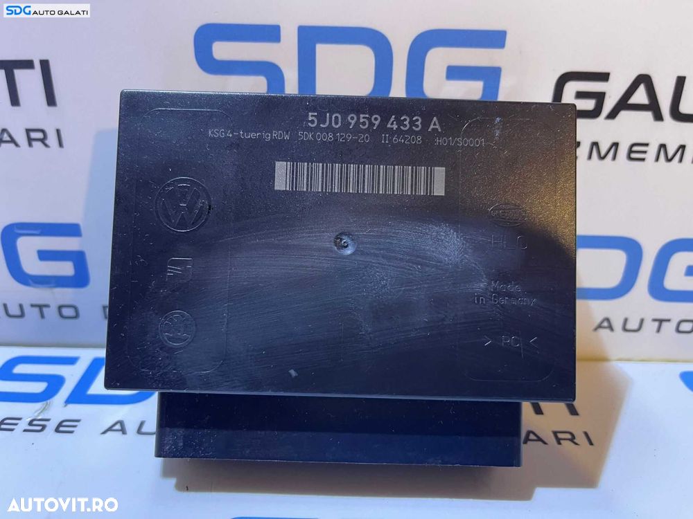 Unitate Modul Calculator Control Confort Comfort Skoda Roomster 2006 - 2010 Cod 5J0959433A [L4434] - 1