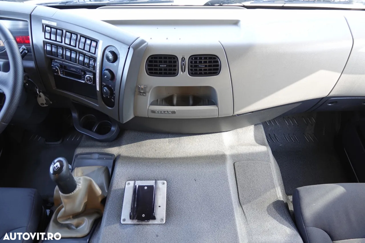 Renault KERAX 450 / 6x4 / BASCULATOR / HYDROBORTA / BORDMATIC / MANUAL / IMPORTAT - 34