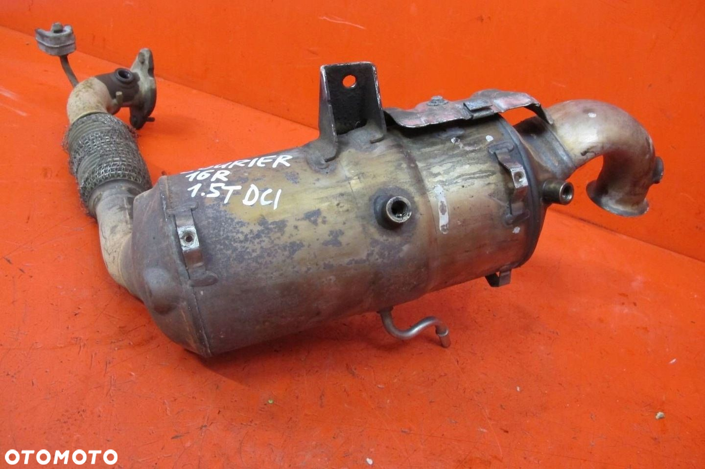 FORD TOURNEO COURIER 1.5 TDCI XUCD KATALIZATOR FILTR FAP DPF F1B1-5H270-AB - 2