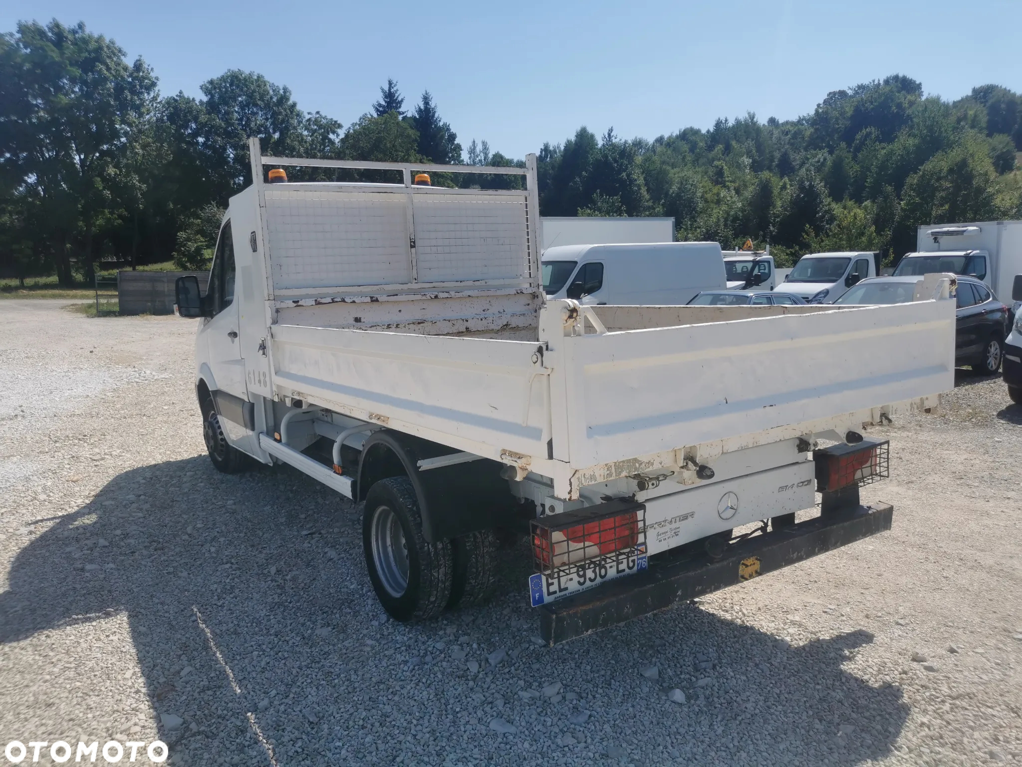 Mercedes-Benz Sprinter 514 kiper Wywrotka blizniak 2.2CDI - 140KM skrzynka sprowadzony - 15