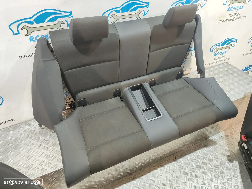 BANCO BANCOS ORIGINAIS BMW SERIE 1 E82 COUPE PACK M PELE TECIDO ELECTRICOS AIRBAG - 11
