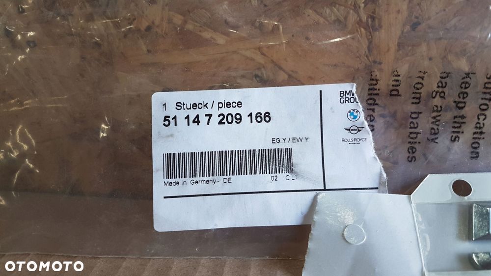 emblemat klapy bagażnika bmw 5 f11 535d nowy oryginał!! - 3