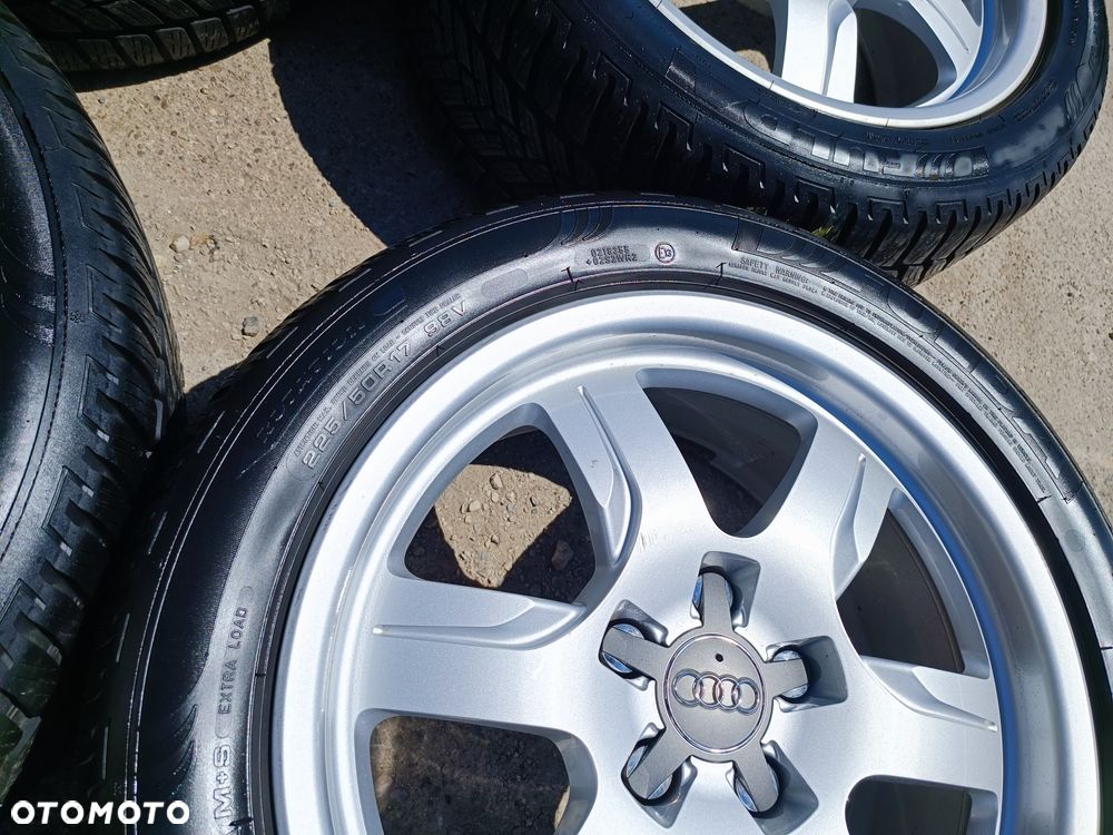 5x112 Alufelgi Felgi Aluminiowe 17 Koła Zimowe zima Oryginalne AUDI A5 A7 A4 B8 B9 A6 C6 C7 BMW Mercedes 225/50 5-6mm - 8