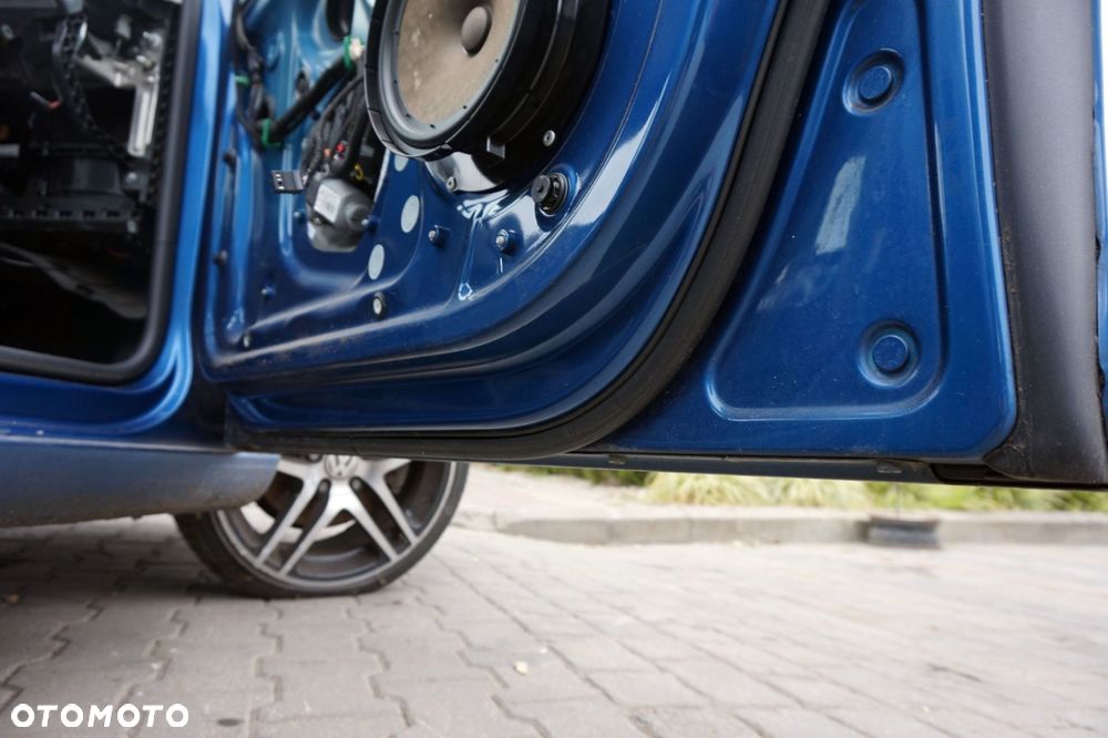 DRZWI PRZEDNIE PRAWE GOLF V 5D HB LA5K  NIEBIESKI VOLKSWAGEN 2003-2009 - 9