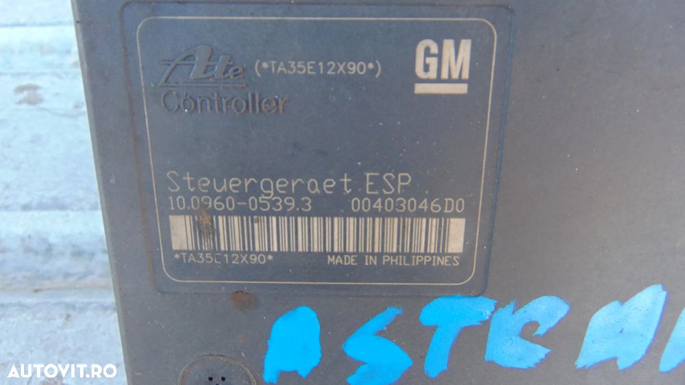 Pompa ABS,Opel Astra H 1.6 benzina, an 2004-2007 - 2