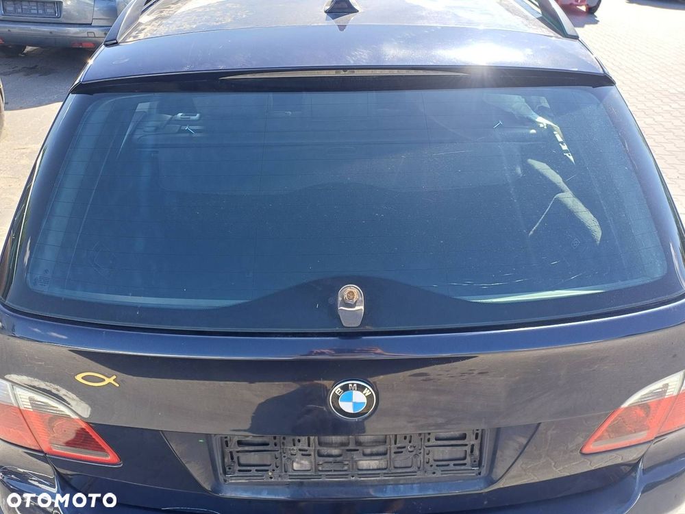 KOMPLETNY TYŁ KLAPA ZDERZAK LAMPA BMW E61 ORIENTBLAU METALLIC 317/5 - 9