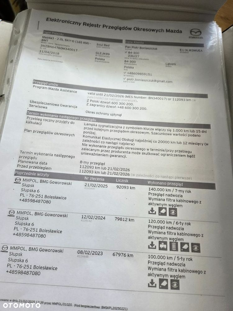 Mazda 3 2.0 Skyenergy i-Eloop - 24