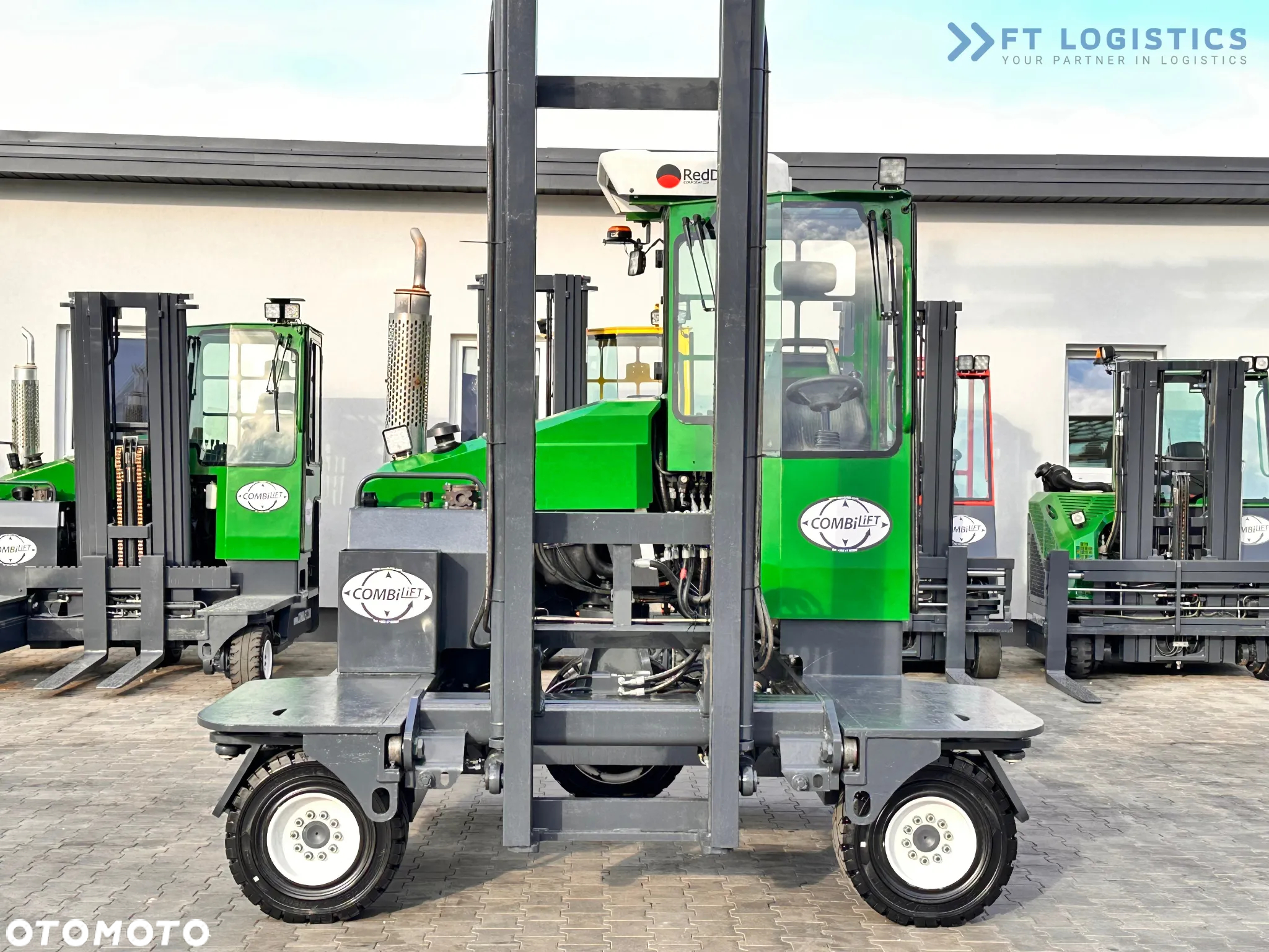 Combilift C5000XL / LPG / KLIMATYZACJA / SZEROKI POZYCJONER / DUPLEX / REGULOWANE WIDŁY / NOWE OPONY / STAN IDEALNY! - 27