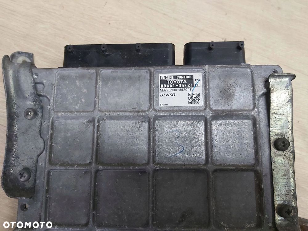 Toyota AVENSIS T27 komputer silnika kluczyk immobiliser 2,0 D4D 89661-05F21 - 2