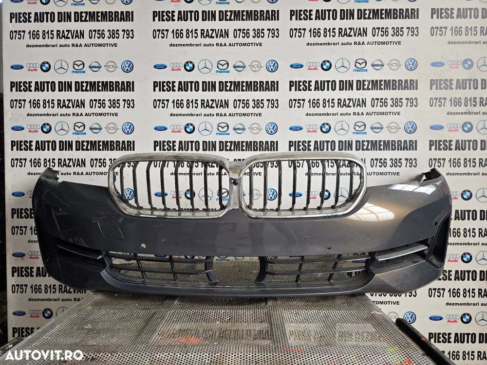Bara Fata Bmw G30 G31 Lci Cu 6 Gauri Pentru Senzori Originala 9464207 2020-2023 - 4