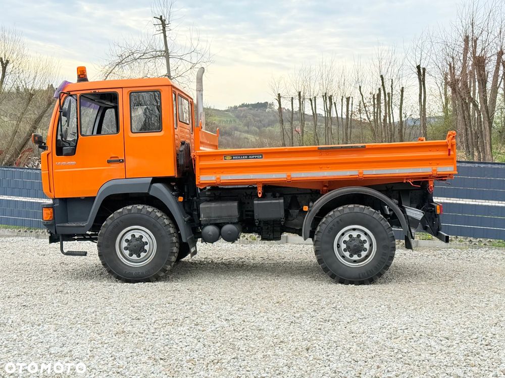 MAN * MAN 10-220 * Pług * Kiper Wywrotka Meiller * 4x4 * Zimowe Utrzymanie * Unimog * - 9