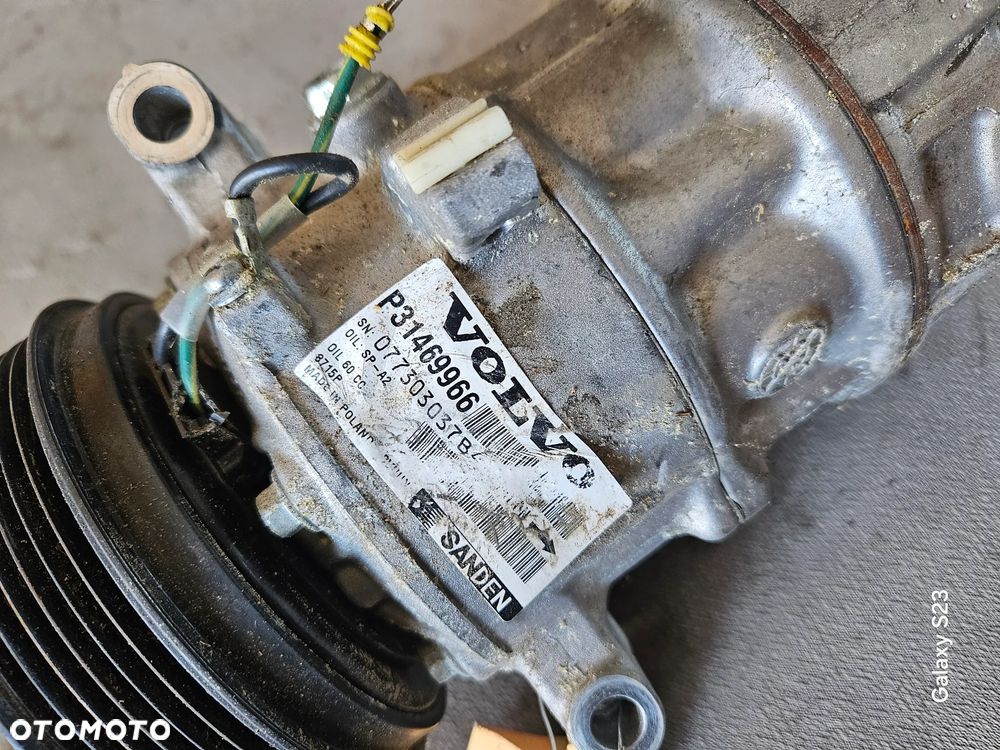 Sprężarka pompa kompresor klimatyzacji VOLVO V40 V60 XC90 2,0 D 2017r P31469966 - 2