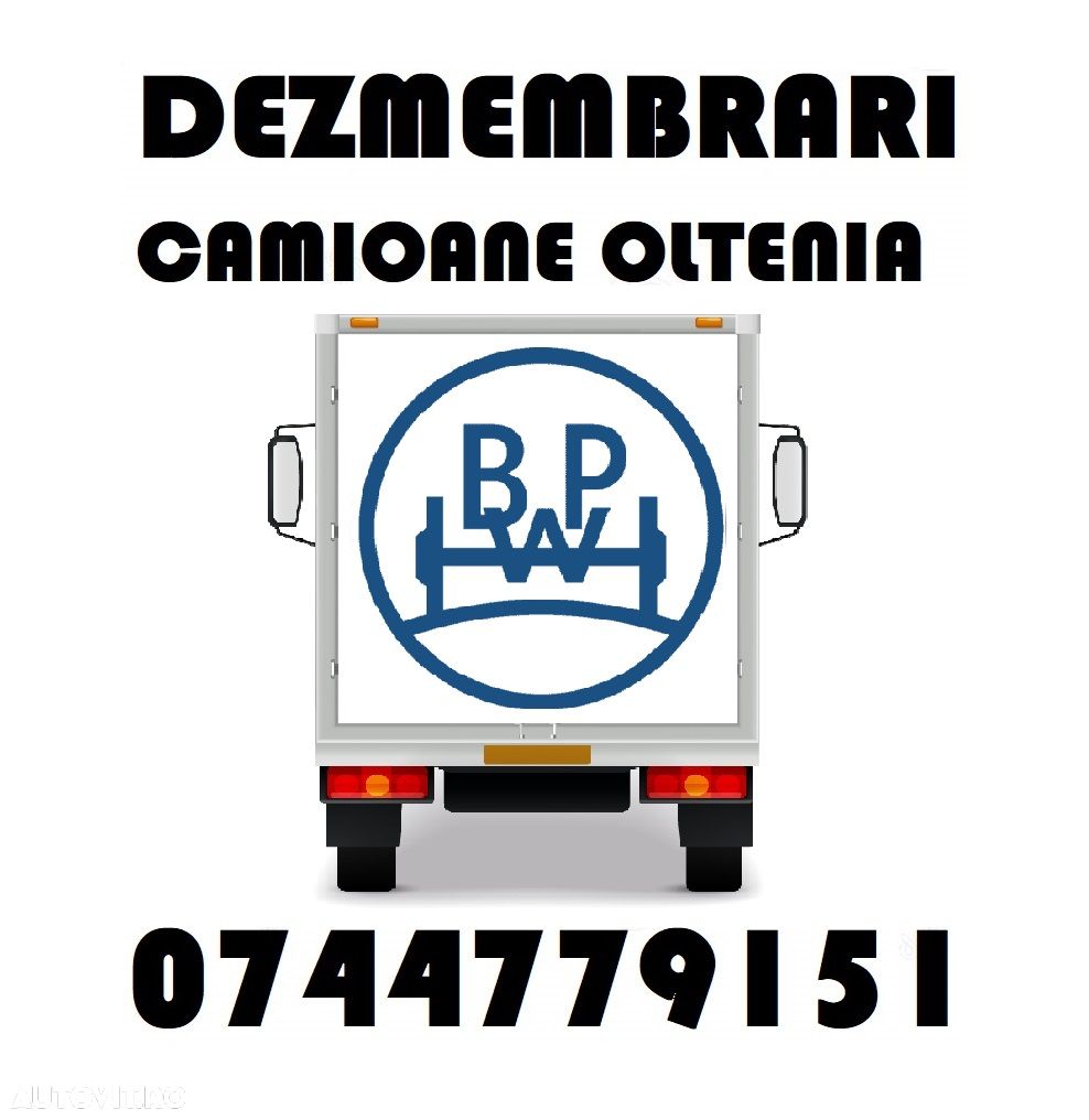 Piese Dezmembrari axe semiremorci marca BPW : axe complete , etrieri , butuci , arcuri , suporti , tamburi , lacate franare - 1
