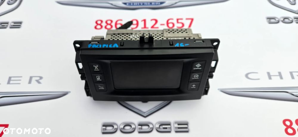 Chrysler Pacifica 2016- Wyświetlacz Radio Monitor Panel sterowania  P68232023AE - 5