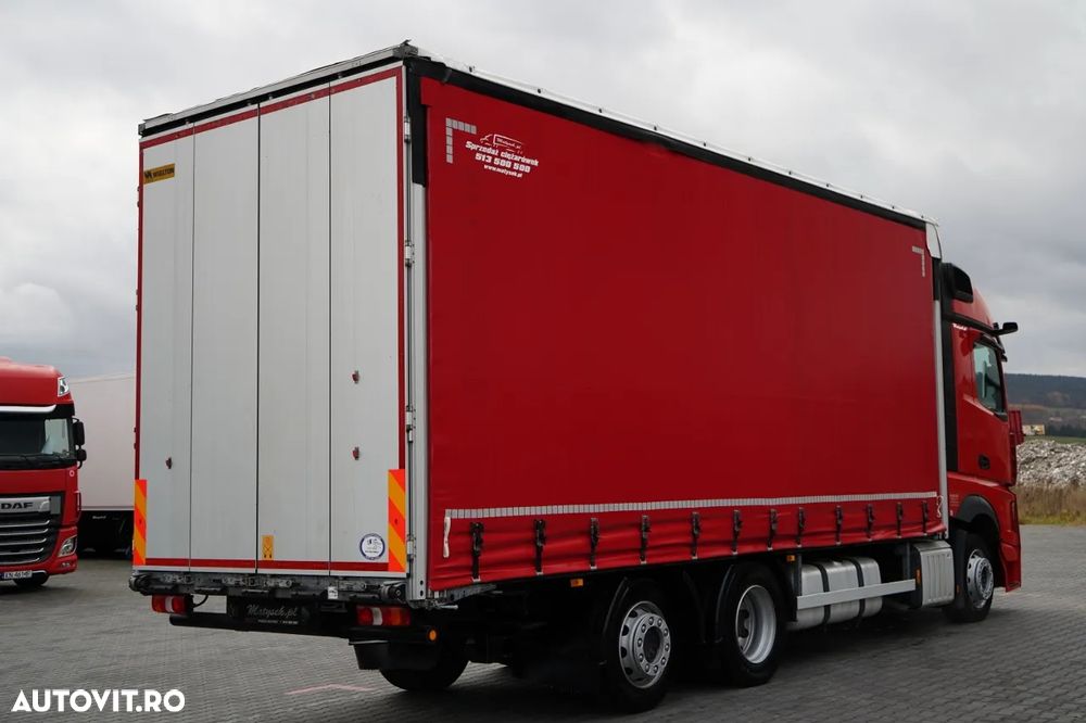 Mercedes-Benz ACTROS / 2545 / CORTINĂ / 6x2 / I-PARK COOL / BIG SPACE / WIELTON / 2021 - 4