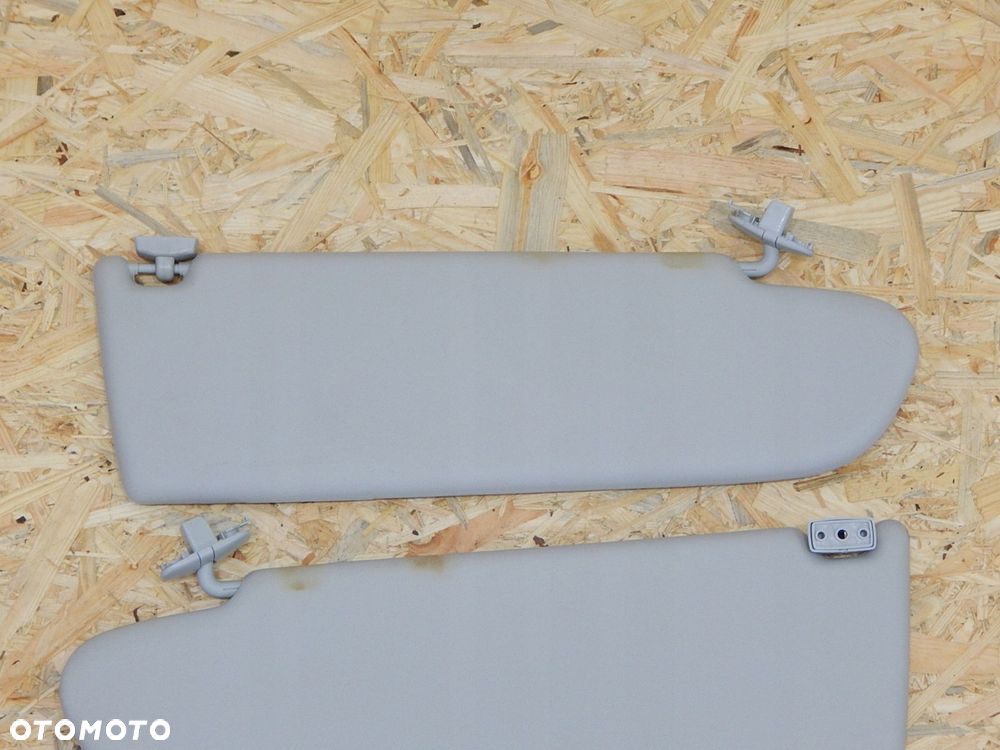 vw t5 daszek osłona słonecznik prawy lewy komplet - 5
