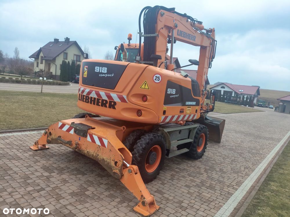 Liebherr Liebherr A 918 COMPACT / BEZ DPF I ADBLUE / SPROWADZONA / KOPARKA KOŁOWA / 10 000 MTG / KOMPLET ŁYŻEK / - 34
