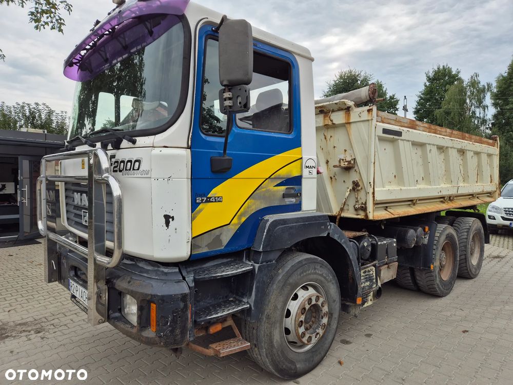 MAN 27.414 Meiller kipper - 3