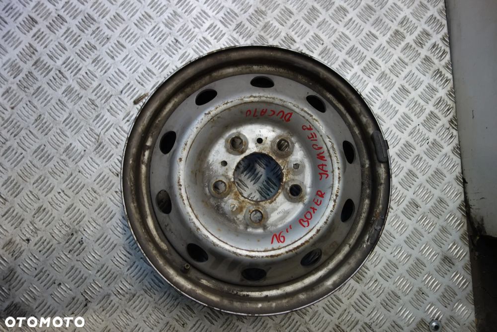 FELGA STALOWA FIAT DUCATO CITROEN JUMPER PEUGEOT BOXER 16 ET 68 - 3