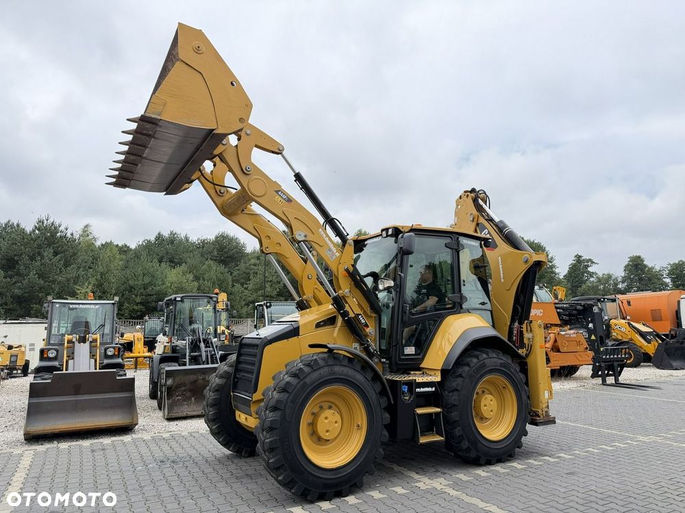 Caterpillar 444F Sterowanie na Joystickach Klima FULL OPCJA - 9