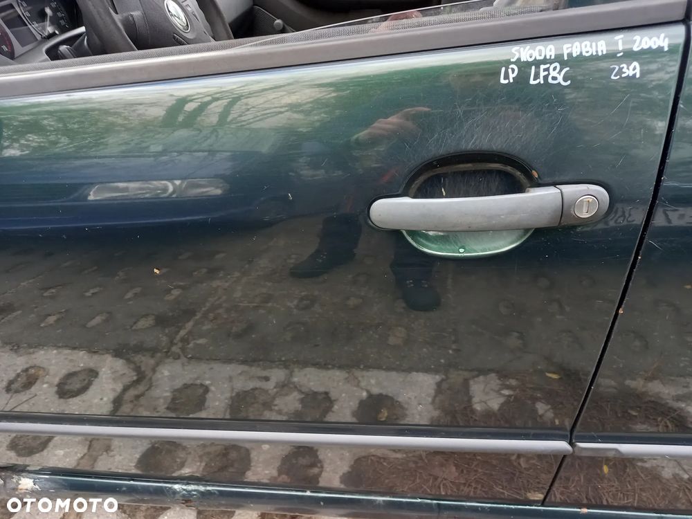 SKODA FABIA I DRZWI LEWY PRZÓD LEWE PRZEDNIE LF8C - 3