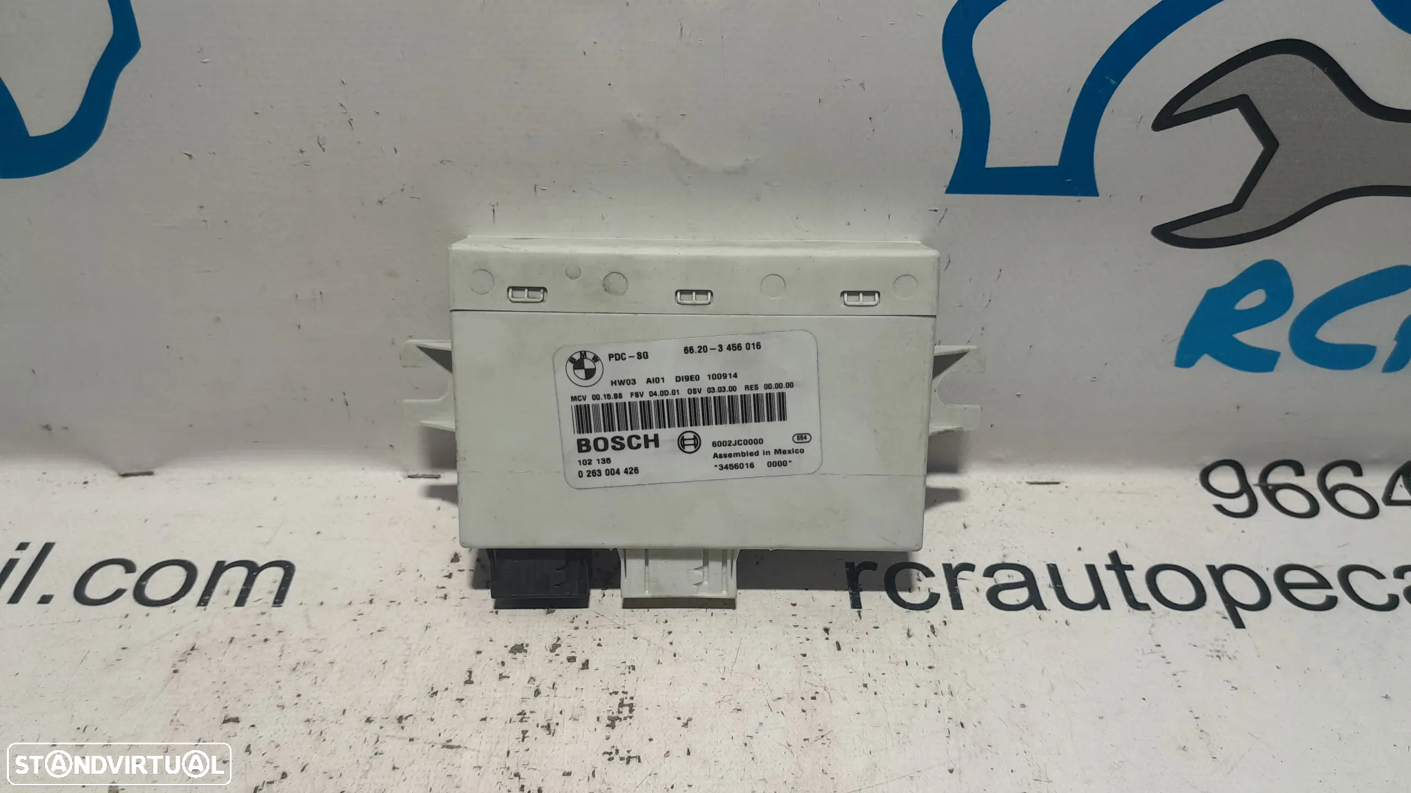 .Modulo BOSCH Unidade de Controlo Assistência de Estacionamento PDC BMW Mini 3456016 - 3