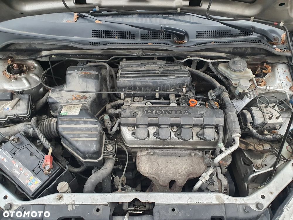 honda civic vii silnik d14z6  skrzynia sanki belka przód tył wahacz zacisk zwrotnica maglownica - 2