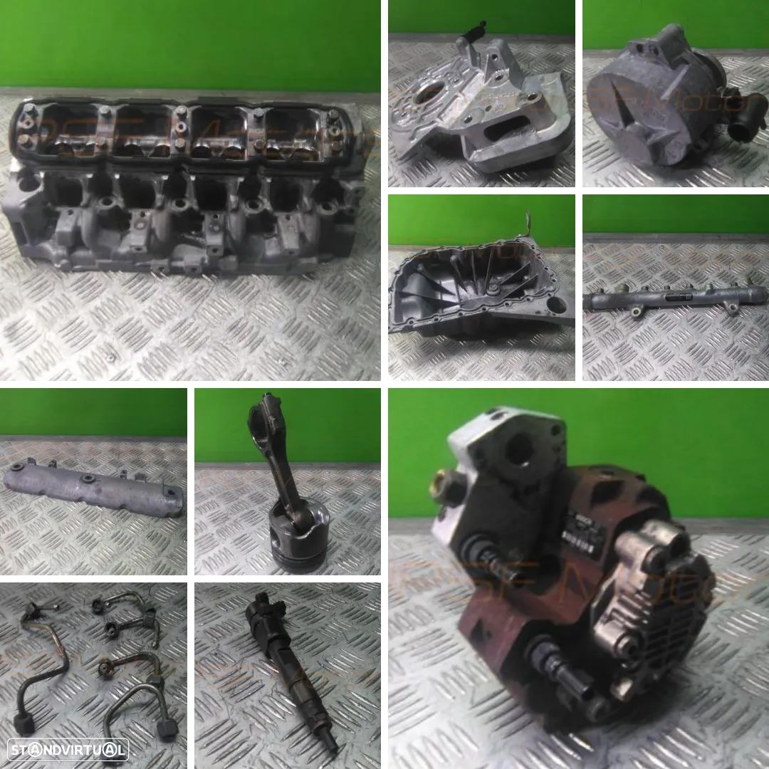 Peças Motor Renault Megane 1.9 Dci 2003 Ref F9Q800 - 1