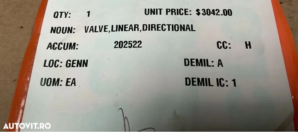 Bloc Valve PARKER 2CT399 60650-33 - 3